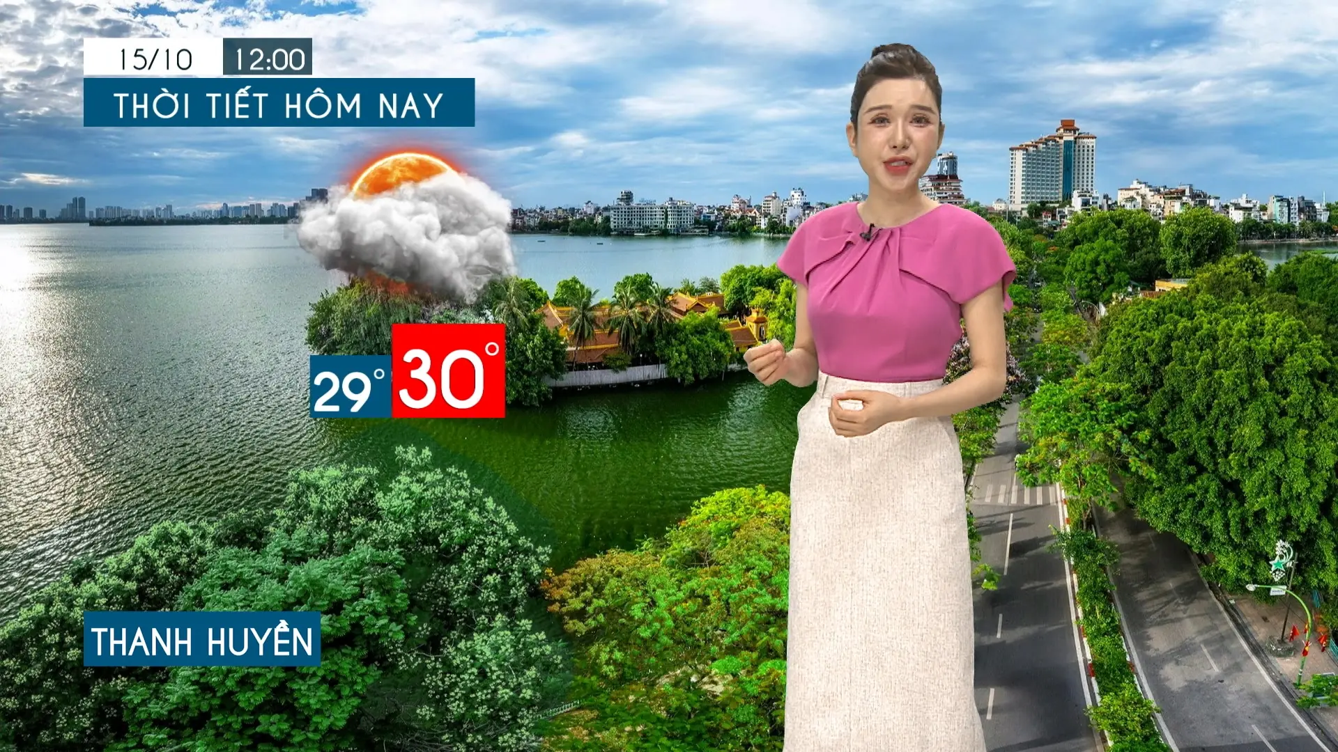 Dự báo thời tiết tối | 15/10/2025